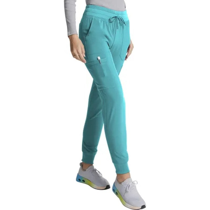 Dickies Essentials Dk065 Pantalón Quirúrgico Jogger Mujer #mlpos_49 | Color: TLPS - Teal #color_tlps_-_teal #sku_dk065tlpsl #sku_dk065tlpsm #sku_dk065tlpss