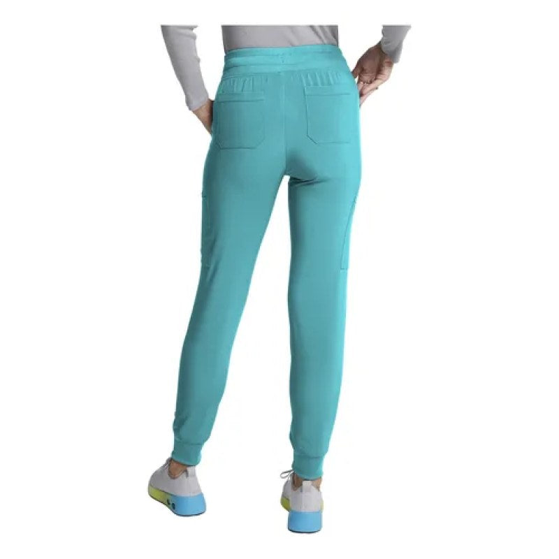 Dickies Essentials Dk065 Pantalón Quirúrgico Jogger Mujer #mlpos_50 | Color: TLPS - Teal #color_tlps_-_teal #sku_dk065tlpsl #sku_dk065tlpsm #sku_dk065tlpss