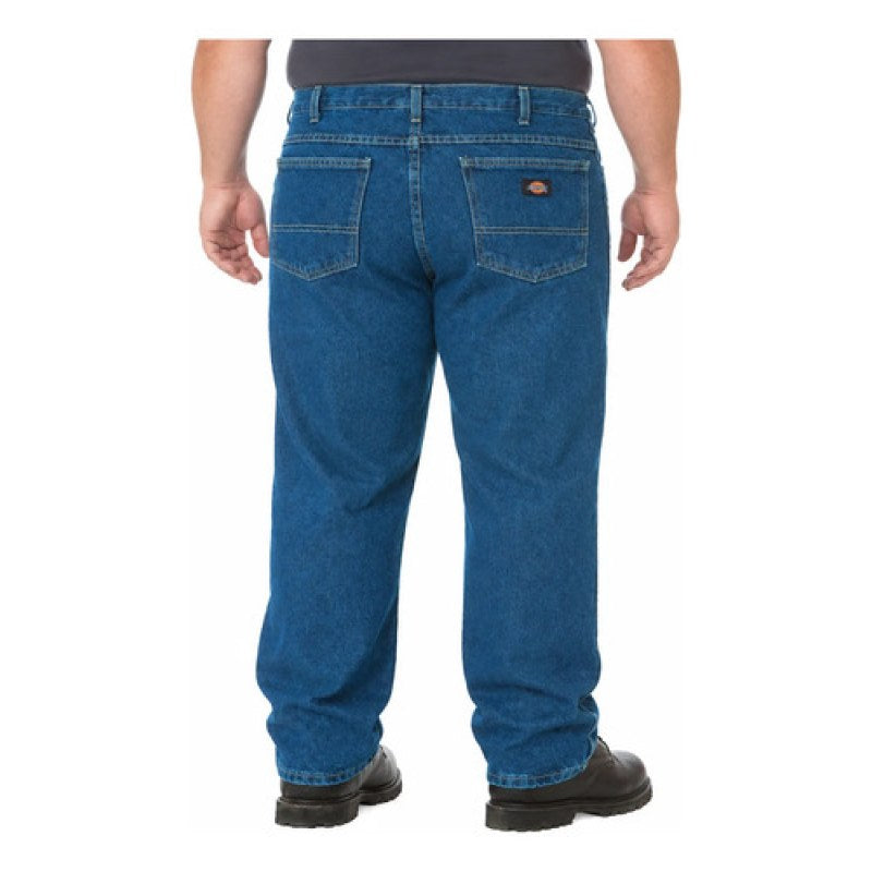 Pantalón Dickies 17293 Mezclilla Algodón Resistente Durable Snb - Stone 40x30 #mlpos_2 #sku_17293snb4030