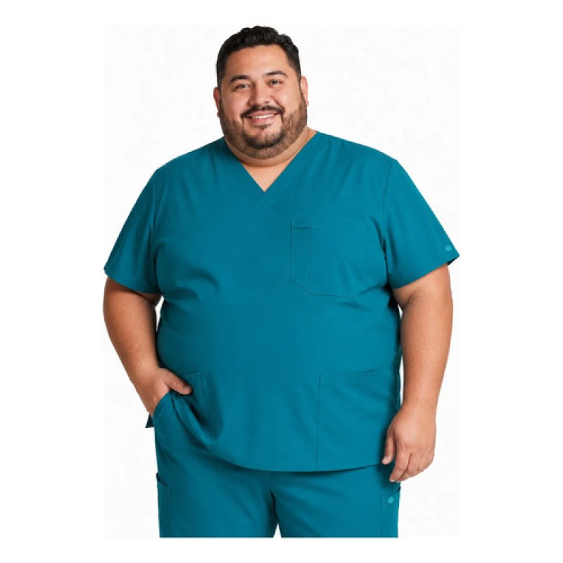 Dickies Dk635 Filipina Quirúrgica Essentials Hombre Extra #mlpos_21 | Color: CAPS - Verde Caribe #color_caps_-_verde_caribe #sku_dk635caps2xl #sku_dk635caps3xl #sku_dk635caps4xl #sku_dk635caps5xl