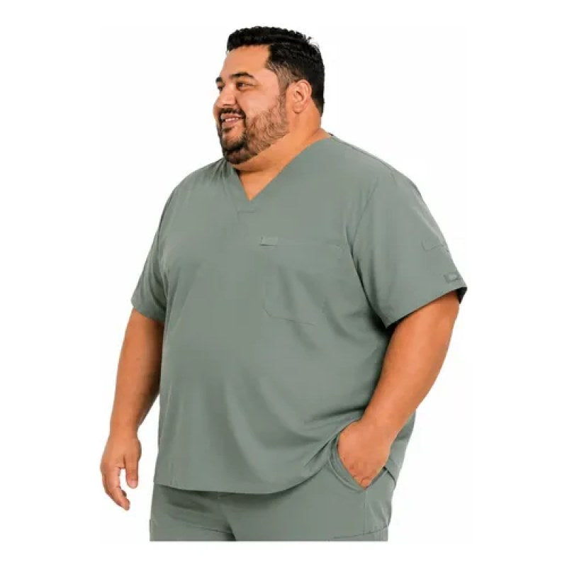 Dickies Dk635 Filipina Quirúrgica Essentials Hombre Extra #mlpos_30 | Color: OLV - Verde Olivo #color_olv_-_verde_olivo #sku_dk635olv2xl #sku_dk635olv3xl #sku_dk635olv4xl #sku_dk635olv5xl