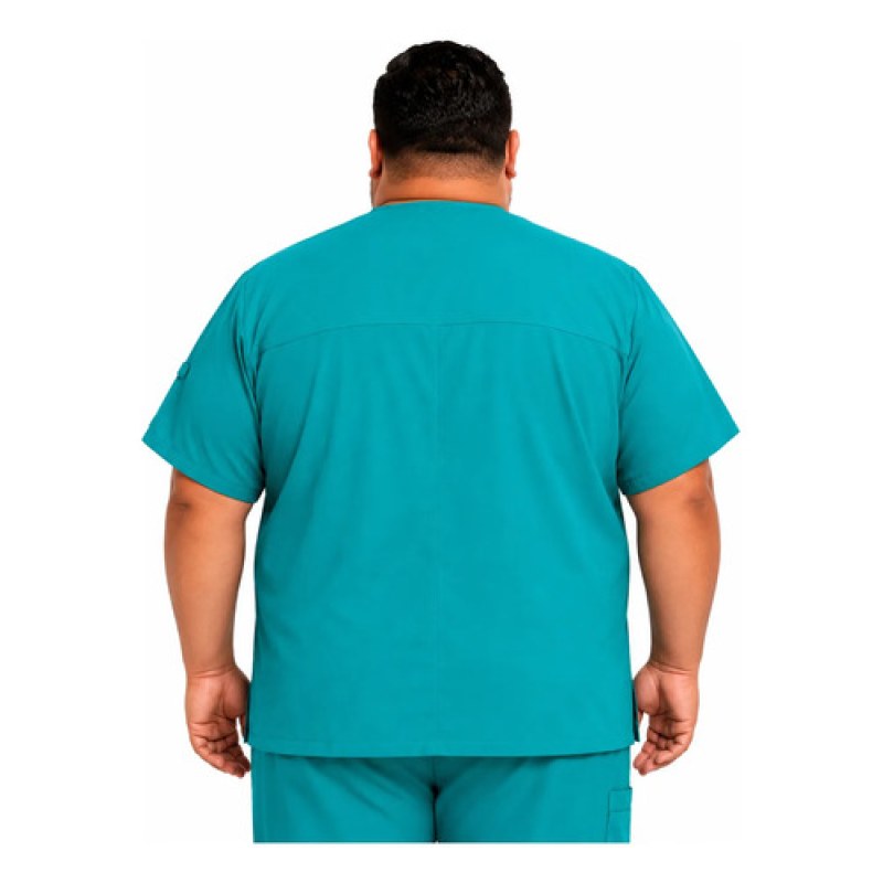 Dickies Dk635 Filipina Quirúrgica Essentials Hombre Extra #mlpos_41 | Color: TLPS - Teal #color_tlps_-_teal #sku_dk635tlps2xl #sku_dk635tlps3xl #sku_dk635tlps4xl #sku_dk635tlps5xl