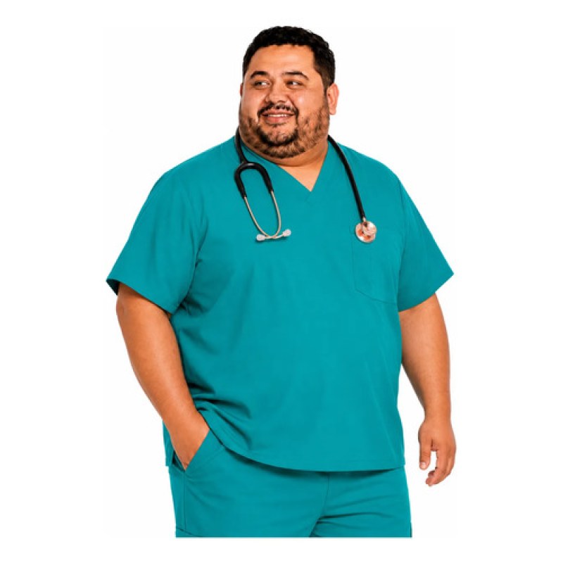 Dickies Dk635 Filipina Quirúrgica Essentials Hombre Extra #mlpos_42 | Color: TLPS - Teal #color_tlps_-_teal #sku_dk635tlps2xl #sku_dk635tlps3xl #sku_dk635tlps4xl #sku_dk635tlps5xl