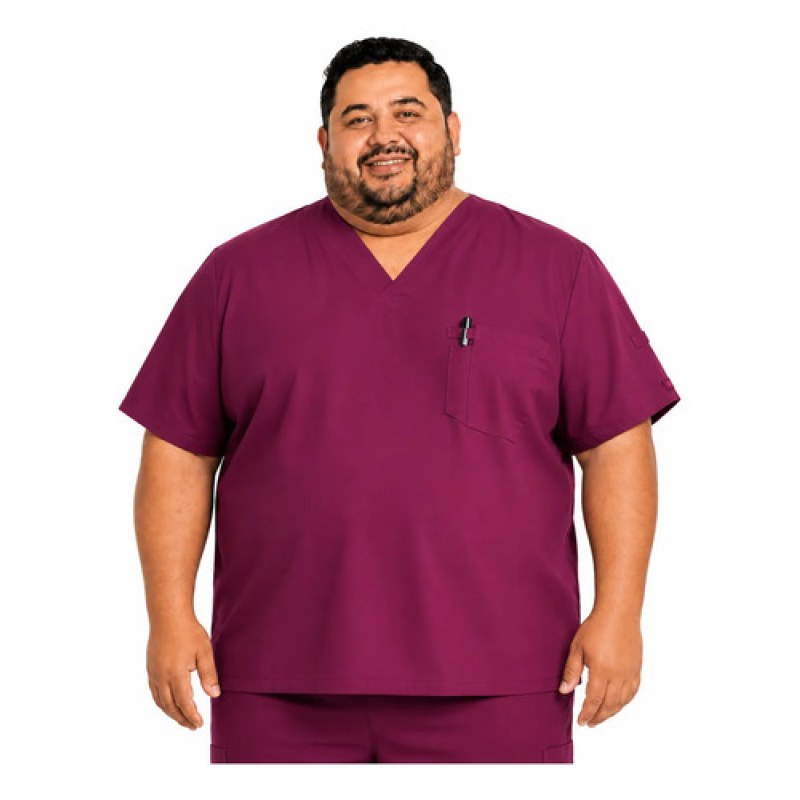 Dickies Dk635 Filipina Quirúrgica Essentials Hombre Extra #mlpos_45 | Color: WNPS - Vino #color_wnps_-_vino #sku_dk635wnps2xl #sku_dk635wnps3xl #sku_dk635wnps4xl #sku_dk635wnps5xl