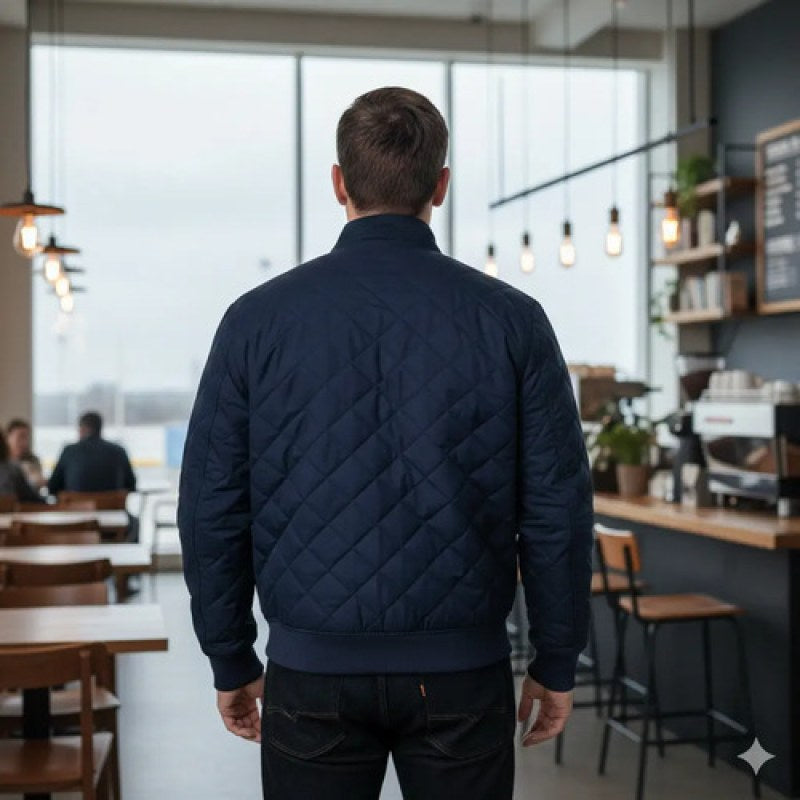 Chamarra Dickies 6124 Chaqueta Acolchonada Con Diseño De Día #mlpos_4 | Color: DN - Azul marino #color_dn_-_azul_marino #sku_6124dnrg12xl #sku_6124dnrgl #sku_6124dnrgm #sku_6124dnrgs #sku_6124dnrgxl