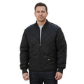 Chamarra Dickies 6124 Chaqueta Acolchonada Con Diseño De Día #mlpos_5 | Color: BK - Negra #color_bk_-_negra #sku_6124bkrg2xl #sku_6124bkrgl #sku_6124bkrgm #sku_6124bkrgs #sku_6124bkrgxl