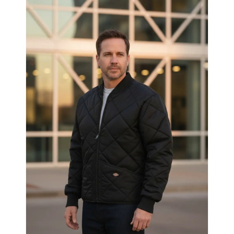 Chamarra Dickies 6124 Chaqueta Acolchonada Con Diseño De Día #mlpos_7 | Color: BK - Negra #color_bk_-_negra #sku_6124bkrg2xl #sku_6124bkrgl #sku_6124bkrgm #sku_6124bkrgs #sku_6124bkrgxl
