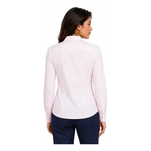 Blusa Bibo Premium Manga Larga Casual Oficina Uniforme #mlpos_2 #mlitem_MLM3057930799 | Color: Rosa | Talla: M #color_rosa #sku_t2082arosch #sku_t2082arosm