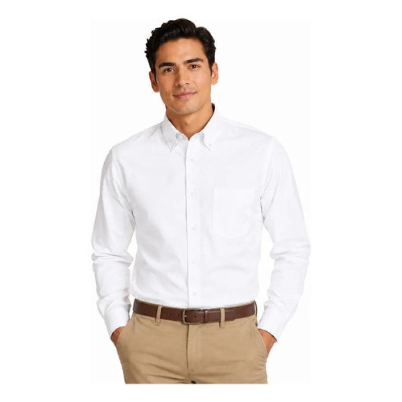 Camisa Big Bang Super Pop Gabardina Casual Vestir Uniforme #mlpos_6 #mlitem_MLM3071749371 | Color: Blanca | Talla: XL #color_blanca #sku_bgsplbll #sku_bgsplblm #sku_bgsplbls #sku_bgsplblxl