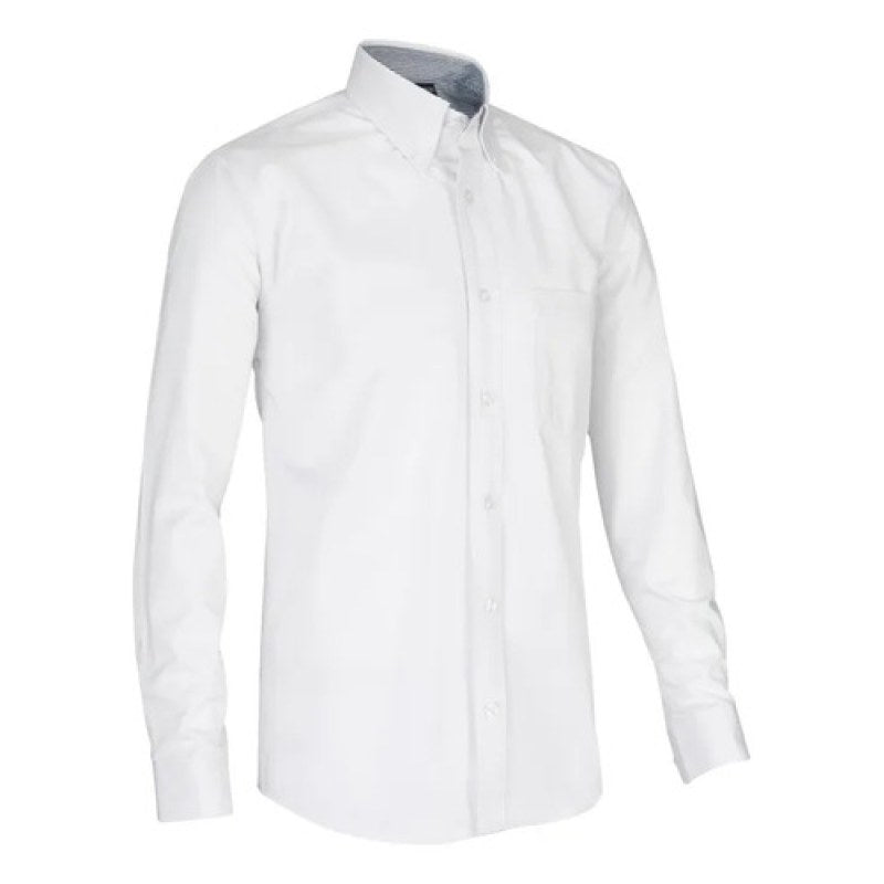 Camisa Big Bang Super Pop Gabardina Casual Vestir Uniforme #mlpos_9 #mlitem_MLM3071749371 | Color: Blanca | Talla: XL #color_blanca #sku_bgsplbll #sku_bgsplblm #sku_bgsplbls #sku_bgsplblxl
