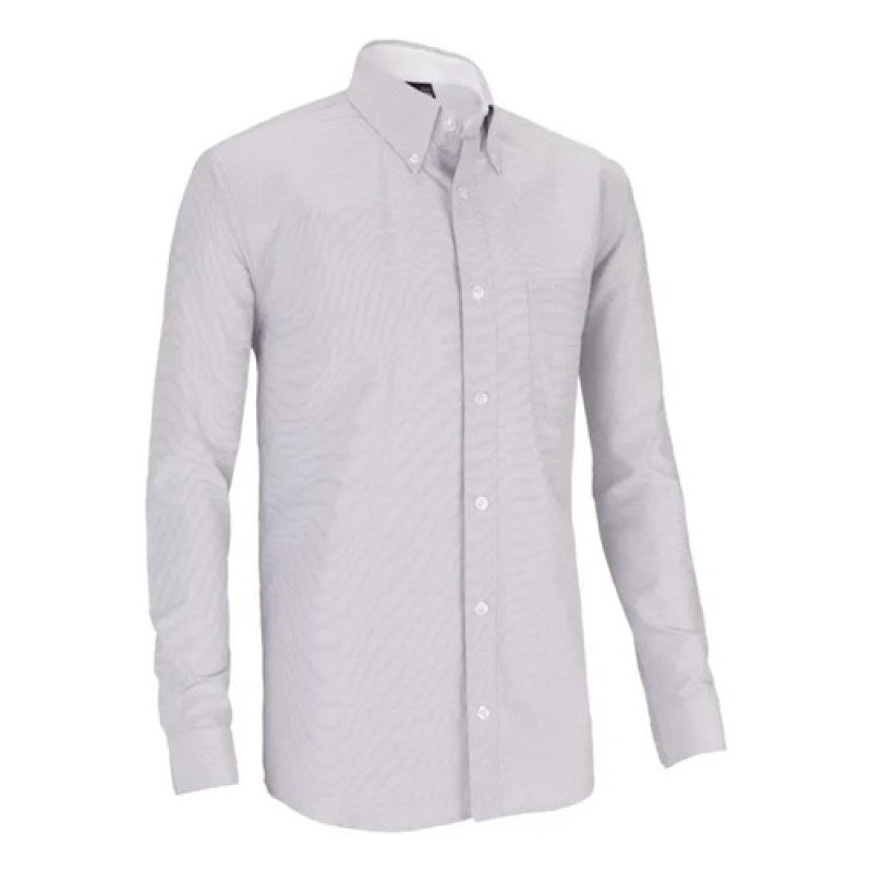 Camisa Bigbang Astro Tejido Oxford Casual Vestir Talla Extra #mlpos_4 #mlitem_MLM3072082105 | Color: Gris | Talla: 3XL #color_gris #sku_bgaslegr2xl #sku_bgaslegr3xl