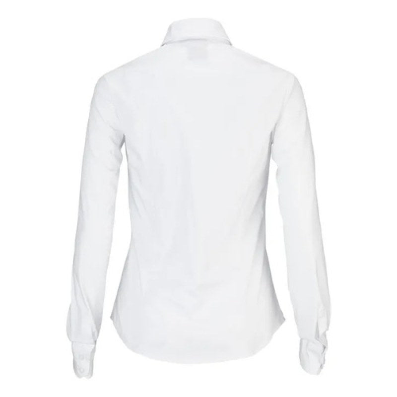 Blusa Bigbang Heli Manga Larga Vestir Casual Uniforme #mlpos_21 #mlitem_MLM5667633908 | Color: Blanca | Talla: XL #color_blanca #sku_bghlblblxl