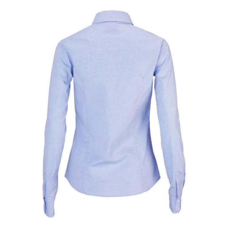 Blusa Bigbang Heli Manga Larga Vestir Casual Uniforme #mlpos_7 #mlitem_MLM5667596516 | Color: Lago | Talla: L #color_lago #sku_bghlbllgl