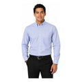 Camisa Bigbang Element Larga Casual Vestir Uniforme #mlpos_1 #mlitem_MLM5683216708 | Color: Azul con blanco | Talla: L #color_azul_con_blanco #sku_bgelclabl #sku_bgelclabm