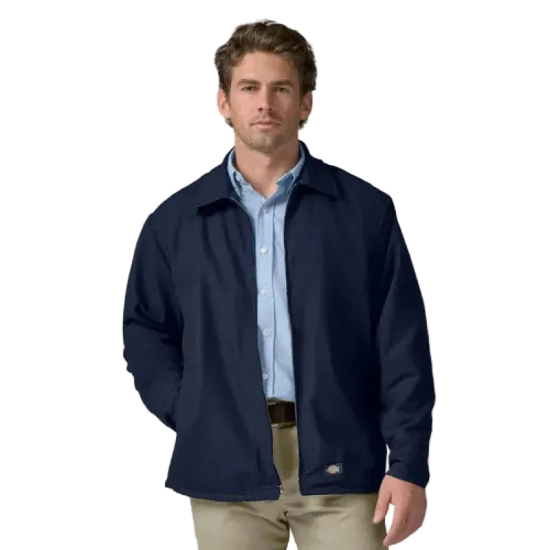 Chamarra Dickies Wj40 Canvas Forro Polar Durable Resistente Nv - Azul Marino M - Medium #mlpos_1 #sku_wj40nvrgm
