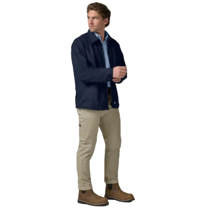 Chamarra Dickies Wj40 Canvas Forro Polar Durable Resistente Nv - Azul Marino M - Medium #mlpos_4 #sku_wj40nvrgm