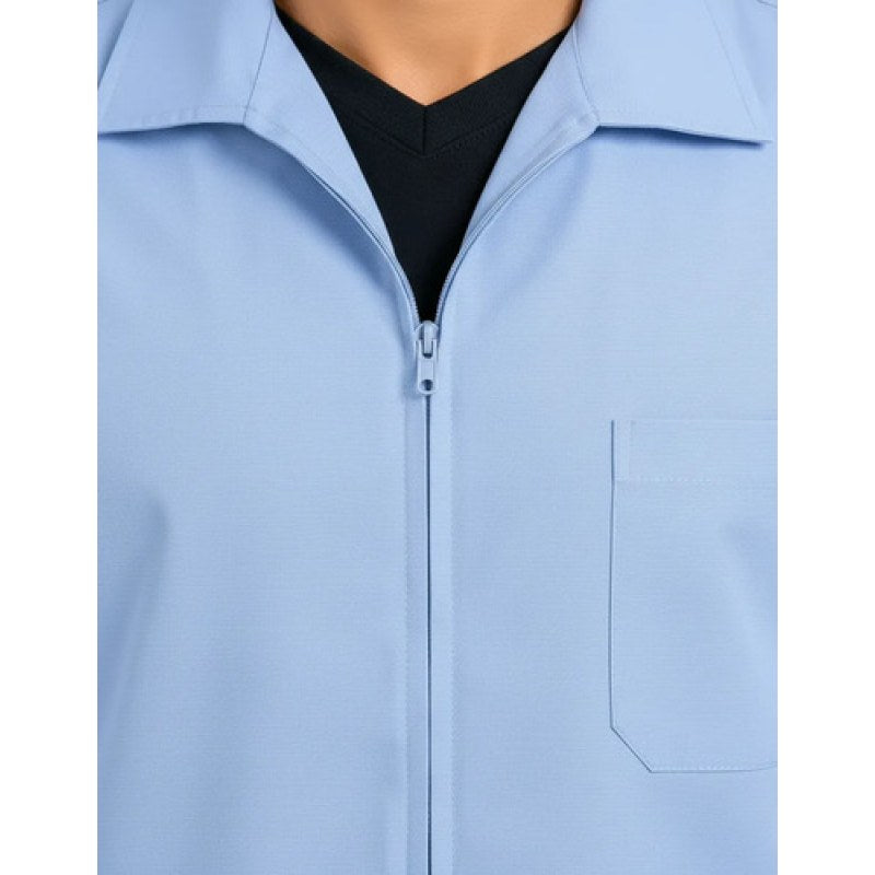 Filipina De Cierre Azul Cielo Uso Clínico Hospitalario 30-42 #mlpos_4 | Color: Azul cielo #color_azul_cielo #sku_flcl30 #sku_flcl32 #sku_flcl34 #sku_flcl36 #sku_flcl38 #sku_flcl40 #sku_flcl42