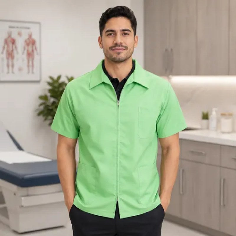 Filipina De Cierre Verde Agua Uso Clínico Hospitalario 30-42 #mlpos_1 | Color: Verde claro #color_verde_claro #sku_flvr30 #sku_flvr32 #sku_flvr34 #sku_flvr36 #sku_flvr38 #sku_flvr40 #sku_flvr42