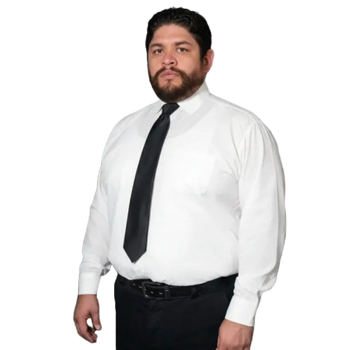 Camisa Vestir De Adulto Blanca Tallas Extras 52, 54 Y 56 #mlpos_1 | Color: Blanca - Rodolfo #color_blanca_-_rodolfo #sku_rvbl52 #sku_rvbl54 #sku_rvbl56