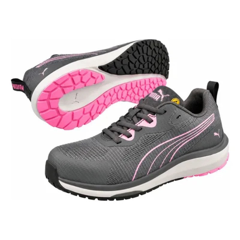 Tenis Industrial Puma P984 Dieléctrico Casquillo Mujer #mlpos_4 #mlitem_MLM6177879832 | Color: Gris | Talla: 25 MX #color_gris #sku_p984gr23 #sku_p984gr24 #sku_p984gr25