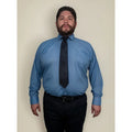 Camisa Vestir Adulto Azul Francia Tallas Extras 52, 54 Y 56 #mlpos_1 | Color: Azul Francia - Rodolfo #color_azul_francia_-_rodolfo #sku_rvfr52 #sku_rvfr54 #sku_rvfr56