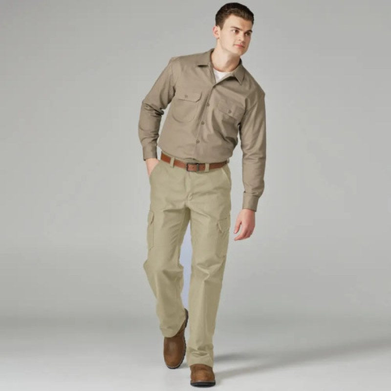 Pantalón Dickies Wp80 Tipo Cargo Resistente Rudo Talla Extra Khaki 48x32 #mlpos_5 #sku_wp80kh4832
