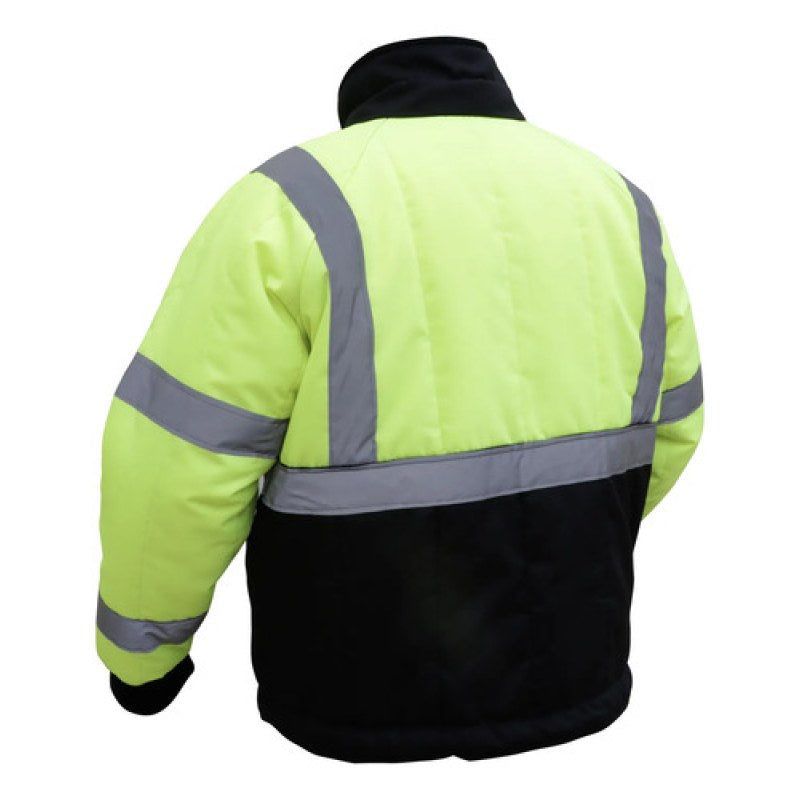 Chamarra Jyrsa Eco-40 Térmica Reflejantes Menos -50 Grados #mlpos_3 #mlitem_MLM6196698920 | Color: Amarillo | Talla: L - Grande #color_amarillo #sku_eco-40amngdcrt #sku_eco-40amnmdcrt #sku_eco-40amnxgcrt