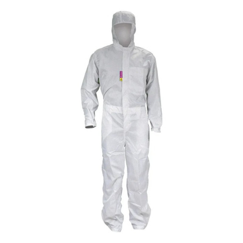 Overol Jyrsa Eco-6000 Antiestático 2% Carbono Tallas Extras #mlpos_1 #mlitem_MLM6402657904 | Color: Blanco | Talla: 3XG #color_blanco #sku_stk-60002xg #sku_stk-60003xg