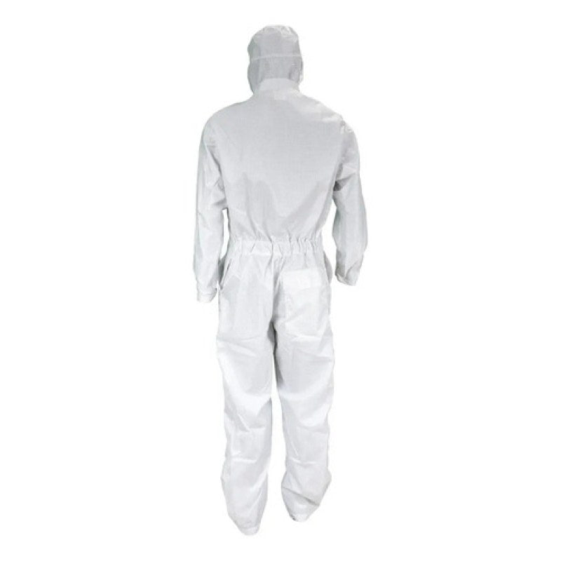 Overol Jyrsa Eco-6000 Antiestático 2% Carbono Tallas Extras #mlpos_2 #mlitem_MLM6402657904 | Color: Blanco | Talla: 3XG #color_blanco #sku_stk-60002xg #sku_stk-60003xg