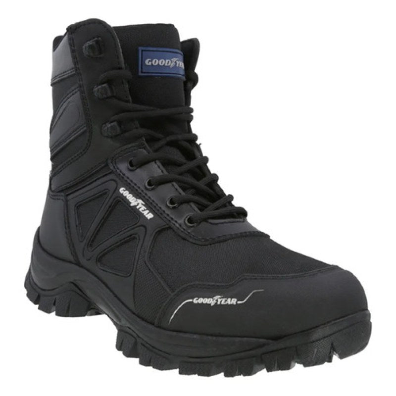 Bota Goodyear Gy-110 Reliant Durable Ocupacional Casual #mlpos_3 #mlitem_MLM3653379953 | Color: Negra | Talla: 28 MX #color_negra #sku_gy110ng25 #sku_gy110ng26 #sku_gy110ng27 #sku_gy110ng28 #sku_gy110ng29 #sku_gy110ng30