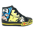 Tenis Avengers Vengadores Capitan America Iron Man Hulk Thor #mlpos_2 | Color: Yamir - Negro #color_yamir_-_negro #sku_yamir-13