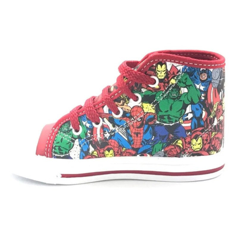 Tenis Avengers Vengadores Capitan America Iron Man Hulk Thor #mlpos_20 | Color: Boom - Rojo #color_boom_-_rojo #sku_boom-13