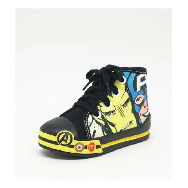 Tenis Avengers Vengadores Capitan America Iron Man Hulk Thor #mlpos_3 | Color: Yamir - Negro #color_yamir_-_negro #sku_yamir-13