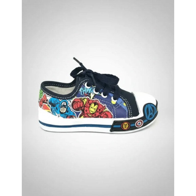 Tenis Avengers Vengadores Capitan America Iron Man Hulk Thor #mlpos_8 | Color: York - Azul marino #color_york_-_azul_marino #sku_york-12