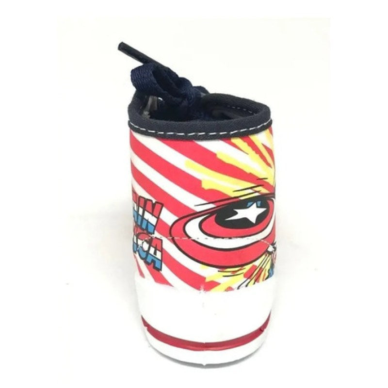 Tenis Capitan America Avenger Vengador Marvel Comics Casual #mlpos_4 | Color: Rojo #color_rojo #sku_yael13 #sku_yael14 #sku_yael15 #sku_yael16 #sku_yael17 #sku_yael18 #sku_yael19