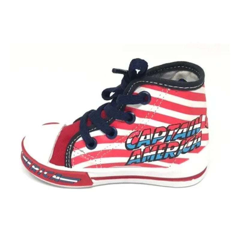 Tenis Capitan America Avenger Vengador Marvel Comics Casual #mlpos_5 | Color: Rojo #color_rojo #sku_yael13 #sku_yael14 #sku_yael15 #sku_yael16 #sku_yael17 #sku_yael18 #sku_yael19
