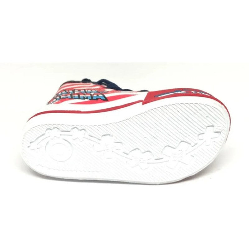 Tenis Capitan America Avenger Vengador Marvel Comics Casual #mlpos_6 | Color: Rojo #color_rojo #sku_yael13 #sku_yael14 #sku_yael15 #sku_yael16 #sku_yael17 #sku_yael18 #sku_yael19