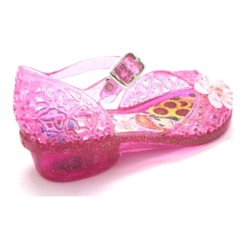 Zapatilla Sandalia Frozen Elsa Y Ana Tipo Cristal #mlpos_24 | Color: Regina - Rosa #color_regina_-_rosa #sku_regina-rosa-13 #sku_regina-rosa-14 #sku_regina-rosa-15