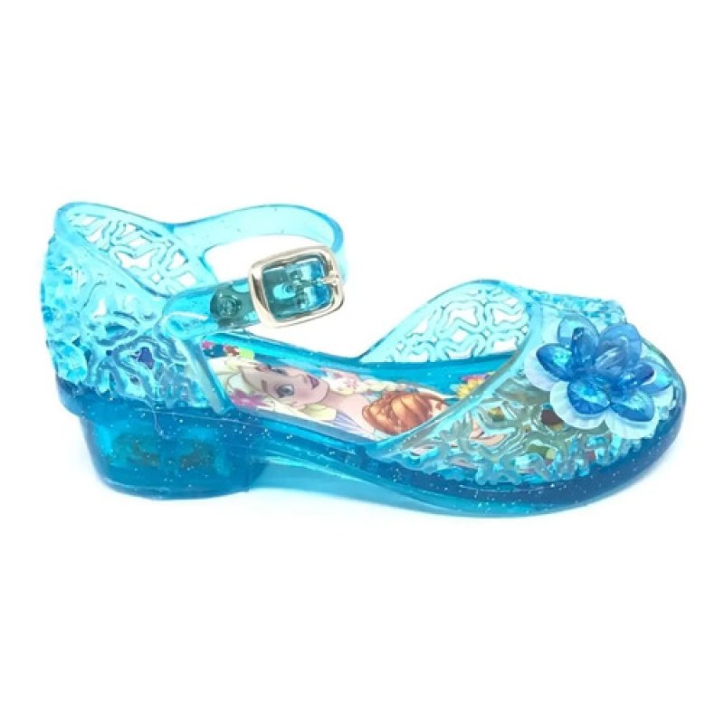Zapatilla Sandalia Frozen Elsa Y Ana Tipo Cristal #mlpos_7 | Color: Regina - Celeste #color_regina_-_celeste #sku_regina-celeste-13 #sku_regina-celeste-14 #sku_regina-celeste-15 #sku_regina-celeste-16 #sku_regina-celeste-17