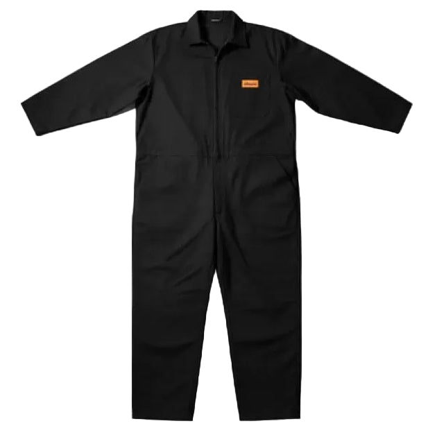 Overol Industrial Gabardina Negro 100% Algodón Tallas Extras #mlpos_6 | Color: Negro #color_negro #sku_ovng46 #sku_ovng48 #sku_ovng50