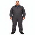 Overol Industrial Gabardina Gris Oxford 100% Algodón Extras #mlpos_2 | Color: Gris Oxford #color_gris_oxford #sku_ovgr46 #sku_ovgr48 #sku_ovgr50