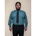 Camisa Vestir De Adulto Verde Jade Talla Extras 52 A 56 #mlpos_1 | Color: Jade - Rodolfo #color_jade_-_rodolfo #sku_rvjd52 #sku_rvjd54 #sku_rvjd56