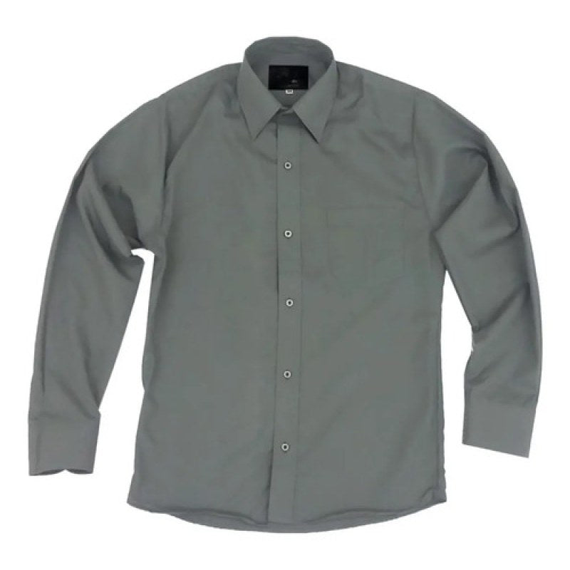 Camisa Vestir Adulto Gris Obscuro Oxford Talla Extra 52 A 56 #mlpos_9 | Color: Gris Oxford - Rodolfo #color_gris_oxford_-_rodolfo #sku_rvox52 #sku_rvox54 #sku_rvox56