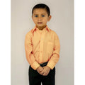 Camisa Vestir Infantil Juvenil Bailables Melón 2 A 16 #mlpos_1 | Color: Melón #color_meln #sku_rvml02 #sku_rvml04 #sku_rvml06 #sku_rvml08 #sku_rvml10 #sku_rvml12 #sku_rvml14 #sku_rvml16