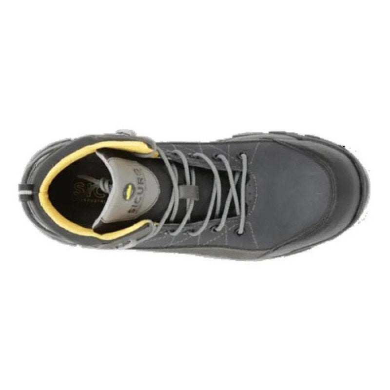 Bota Industrial Sicuro Sf09 Dieléctrica Casquillo Poliamida #mlpos_3 | Color: Gris #color_gris #sku_sf09gr25 #sku_sf09gr28