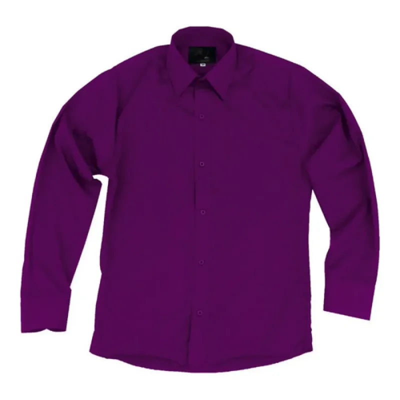 Camisa Vestir De Adulto Morada Tallas Extras 52, 54 Y 56 #mlpos_6 | Color: Morada - Rodolfo #color_morada_-_rodolfo #sku_rvmrd52 #sku_rvmrd54 #sku_rvmrd56