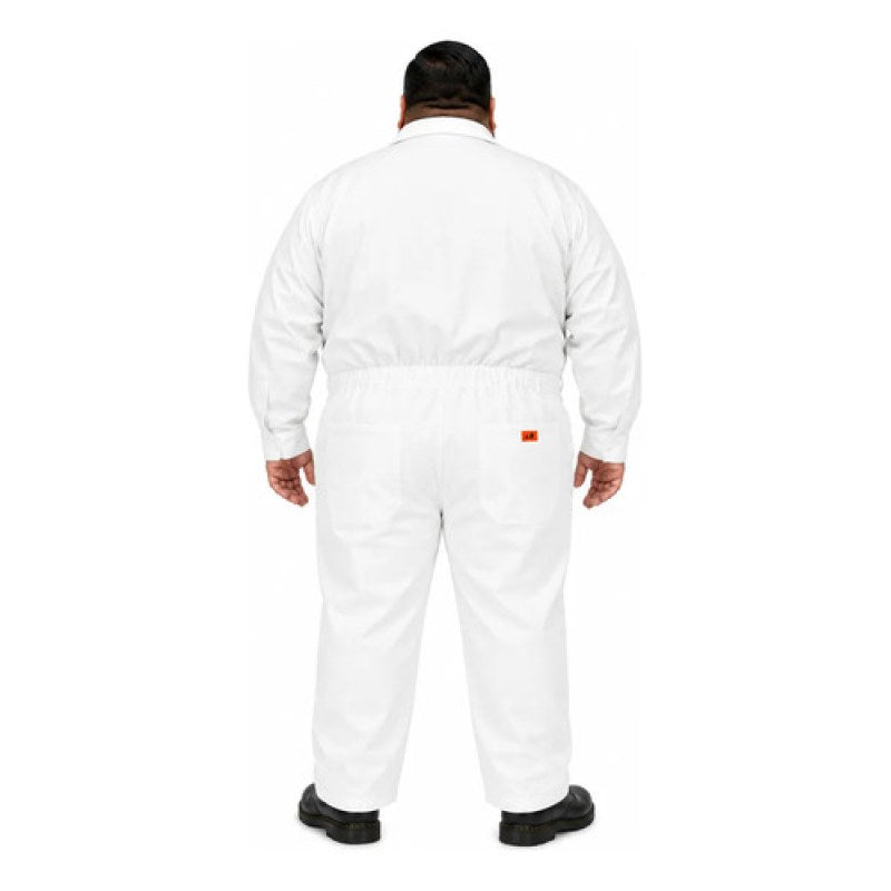 Overol Gabardina Pintor Sanitario Blanco 100% Algodón Extras #mlpos_2 | Color: Blanco #color_blanco #sku_ovbl46 #sku_ovbl48 #sku_ovbl50