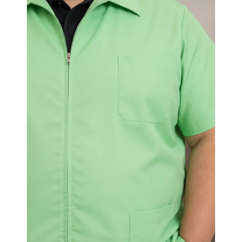Filipina De Cierre Verde Agua Uso Clínico Hospitalario 44-46 #mlpos_5 | Color: Verde claro #color_verde_claro #sku_flvr44 #sku_flvr46