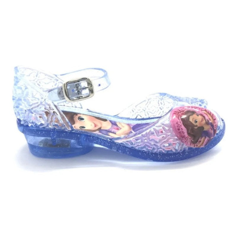 Zapatilla Sandalia La Princesita Sofia Celeste Violeta #mlpos_6 | Color: Celeste #color_celeste #sku_violeta-celeste-13 #sku_violeta-celeste-14