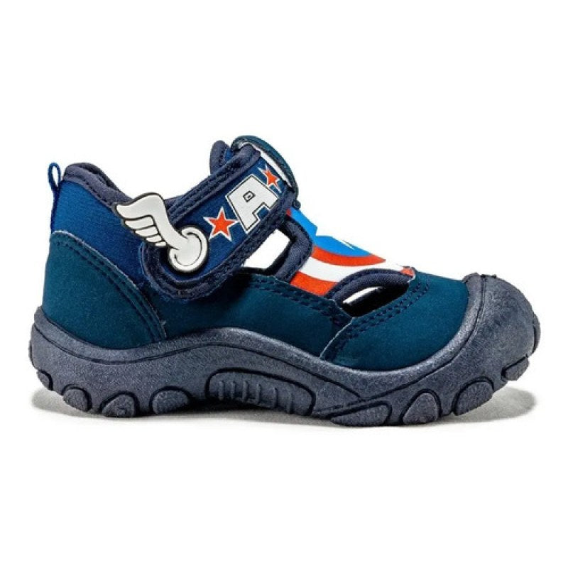Sandalia Capitan America Aqualeta Acualeta Alberca Avenger #mlpos_3 | Color: Ecko - Azul marino #color_ecko_-_azul_marino #sku_ecko-marino-15 #sku_ecko-marino-16 #sku_ecko-marino-17 #sku_ecko-marino-18